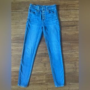 American eagle super hi rise jegging